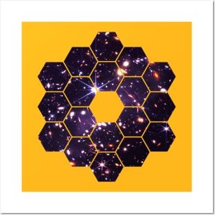 James Webb Space Telescope JWST Posters and Art